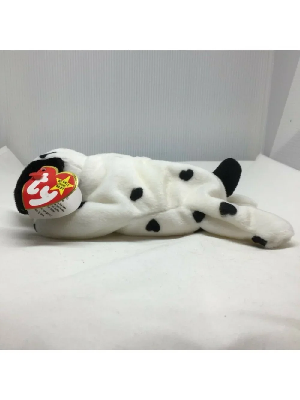 Ty Beanie Baby Dotty Dog Plush Stuffed Animal Retired With Tag October 17 1996
